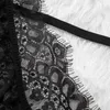 Plus Size Lace Mulheres Lingerie Set Sexy Underwear Terno Exótico Vestuário Erótico Babydoll Porn Sleepwear Lenceria Mujer Bras Sets