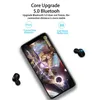 Top A6S tws-hörlurar med laddningsfodral Stereo Wireless 5.0 Bluetooth-hörlurar E6S-öronsnäckor Brusreducerande Gaming Headset för Smart Phone PK Xiaomi Redmi Airdots