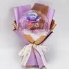 Party Home Decor Valentine's Day Christmas Bobo Ball Color Golden Flower Rose LED Light Emitting Decoration