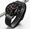 relogio masculino CRRJU watches Men Fashion Sport Stainless Steel Band Watch Luxury Quartz Business Wristwatch reloj hombre 210517