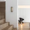 Modern Kapalı LED Cam Duvar Lambası Altın Minimalist Dekor Sconce Otel Ev Tasarım TV Kabine Yatak Odası Başucu Çatı Aydınlatma