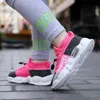 İlkbahar Sonbahar Moda Çocuk Rahat Sneakers Erkek Kız Işık Nefes Koşu Ayakkabıları Marka Spor Ayakkabı Çocuk Shelle Sneaker G1025