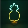 Retro Flamingo/Herz Leuchtreklame Nachtlampe DC5V Skulptur Echtglasröhre Neonlichter Schilder Handgefertigte Heimdekoration Licht