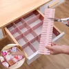 4Pcs Plastic Drawer Divider DIY Drawers Organizer Separator Partition Board Home Underwear Socks Makeup Clapboard Storage Tools