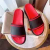 Designer Women Mens Tofflor Brevplattform Öka Flip Flop Äkta Läder Sommar Tryckt Gummi Bottoms Slipper Lady Casual Sandaler med låda