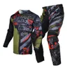 Willbros Element Ride BlackBlue Motocross Dirt Bike Offroad MX Jersey pantalon Combo équipement d'équitation Set4464771