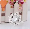 Färgglada pärla servett ring rhinestone servetter hållare ros blomma servett-tyg ringar spänne bröllop mottagning party bord dekoration sn5622