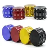 new4 Layers Smoking Accessories 63mm Spice Grinder Empty Aluminium Alloy High Quality for Dry Herb Tobacco Cigarette Colorful Easy Use EWA47
