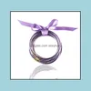 Braccialetti con perline, fili Braccialetti all'ingrosso Bowknot Sile Natale per gioielli da ragazza All Weather Glitter Filled Jelly Round Bangle Bracciale Set Goccia