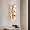 Bedroom Bedside Wall Lamp Modern Minimalist Atmosphere Corridor Aisle Lamps Light Luxury Decorative Crystal Living Room Lights