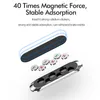 F6 Mini Strip Shape Portable Magnetic Cars Phone Holder Simple Stand Metal Strong Magnet Suction GPS Car Mounts for All Smartphones