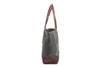 Vaxad Strand Tote Vax Kanvas Tote Tung bomull Shopping Bag Leather Handle