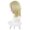 Anime Conder Concure Priority Rika Kawai Cosplay парик короткие термостойкие синтетические волосы женщины роль вечеринки играют Y0913