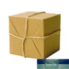 Envoltório de presente 50 pcs caixa de papel kraft para festa pequena favores de casamento doces jóias embalagem1 preço de fábrica especialista design qualidade mais recente estilo original status