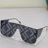 Męskie lub damskie okulary przeciwsłoneczne 0196 Fashion Classic Bezramowe okulary przeciwsłoneczne Soczewki z literą Metalowe zauszniki Anty-UV400 Projektant ochronne boczne Projekt ochrony oczu