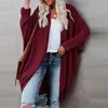 Dames Knits Tees Mode Herfst Winter Warm Trui Jassen Gebreide Lange Mouw Vest Tops Casual Solid Outerwear Oversize Streetwear