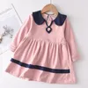 Girls Winter Dress Fashion Princess Siatki Sukienki Dzieci Jesień Fur Kamizelka Odzież Baby Cute Vestidos 2 7 lat 210429