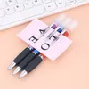 Mini Sprayer Disinfection Pen Metal Clip Empty Tube Refillable Perfume Alcohol Hand Sanitizer Sterilizing Spray Pens W0113