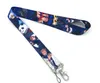 Porte-clés 10 pièces dessin animé Anime Jujutsu Kaisen tour de cou lanières ID porte-Badge corde pendentif téléphone accessoire petit gros