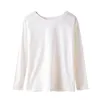 Autumn Long Sleeve Plus Size White Blouse Women Fashion O-neck Cotton Shirts Solid Hollow Loose Oversized Shirt 10588 210512