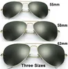 occhiali da sole firmati occhiali da sole da pilota per aviazione di alta qualità per uomo donna con custodia in pelle nera o marrone e accesso al dettaglio5580010