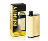 Fumée Infinity jetable E cigarettes 1500mAh Capacité de la batterie 12 ml avec 3500 bouffées supplémentaires Ultra Vape stylo Pré-remplissage Vapeurs de haute qualité Ultra