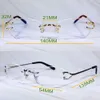 Vintage Clear Glasses Frame Men Women Luxury Designer Carter Reading Computer Office Decoration Gereglasses For Wedding4343616