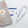 Brins de perles pour femmes, vente en gros, chaîne de téléphone portable, bijoux suspendus, perles Tila colorées, corde courte à la mode pour femmes, Kent22