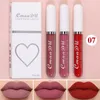 CmaaDu 3 pièces ensemble de Rouge à lèvres liquide mat Brillant à lèvres Rouge à levre Kit de maquillage Lipgloss en 12 éditions 3ZZCC