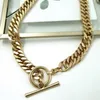 Link, Chain Miami Cuban Link HipoAlerérgico Hip Hop Jóias Premium Aço Inoxidável Colar Para Homens Mulheres Sem Cor Fade