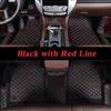 Car Styling PU Leather Floor Mat For Great Wall Poer Connon 2021-Present Auto Foot Carpet Warterproof Cover Internal Accessories
