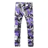 Kolor Camo Cargo Spodnie Męskie Moda Baggy Taktyczne Spodnie Hip Hop Casual Bawełniane Multi Kieszenie Spodnie Streetwear 210518