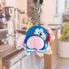 Novos Dos Desenhos Animados Animal Pêssego Nádegas Bonita Butt Keychain Silicone Anti-Raspe Casal Mochila Boutique Acessórios Pequenos Pingente G1019