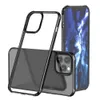 Geschikt voor iPhone Case 13/12 / 11 XR XS X 8 7 Plus Gemengde Transparante Acryl Back Shell TPU Anti-Falling Roterende Sound Shell Beschermende Cover