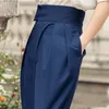 Abbigliamento da lavoro Pantaloni a carota pieghettati a vita alta formali Donna Autunno OL Harem Pantaloni da abito casual moda femminile 210421