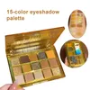 Eye Shadow Practical Mattes and Metallics 15 Colors Eyeshadow Palette Beauty Accessory Matte Långvaror för Girl5517712