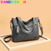 Quality Women's Leather Top Handle Bags Female Shoulder Sac Tote Shopper Bag Bolsa Feminina Luxury Designer Handbags for Woman 27K