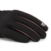 Hiver étanche écran tactile GANTS hommes femmes coupe-vent chaud équitation zipper sport plus velours ski de montagne DB03