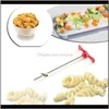 Cuisine de fruits, bar ￠ manger maison Gardenfr￩nch Potato Fry Spiral Manual Cutter Rouleau Making Twred Dredder Rreder Raiter Kitchen Gadget Cooking Tool