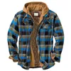 Mannen jas sport jas plaid windjack overjas mlaae hooded uitloper kleding lente herfst koude mode warm LD496 211217