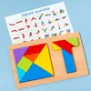 Puzzle en bois 2 en 1 jouets éducatifs pour enfants créatifs