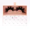 100% Real Mink Hair 3D Eyelashes Cruelty Free Dramatic Fluffy Full Strip Soft False Lashes Bevel Design Volume Fake Eyelash Extension Makeup Individual Lash