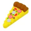 Pizza Tuyau de tabac Silicone Tuyaux de silicone Cuillère d'huile avec bol en verre narguilé portable