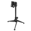 Microphone métallique Portable électronique, support de levage à trois pieds, Angle de Rotation de 180 degrés pour diffusion en direct/Chat vidéo