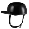 Motorcycle Helmets Summer Retro Half Helmet Fashion Baseball Cap For Cruiser Scooter Street Moped ATV Vintage Open-Face