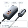 BASEUS 120W Auto Snel QC 3.0 PD 3.0 voor iPhone 12 Samsung Type-C draagbare USB-telefoonlader
