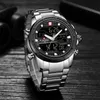 NAVIFORCE Luxury Brand Men's Military Sport Watch Men Stainless Steel Quartz Wristwatch Waterproof Male Clock Relogio Masculino 210517