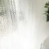 Shower Curtains Waterproof 3D Transparent Bathroom Curtain Bathroom Shower Curtain with Thickened Bathing Sheer Wide Bath Curtain R230830