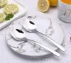 304 Stainless Steel Forks Food Grade Spork Glossy Polish Noodle Spoon Western Knife Fork Teaspoon Dinner Spoons