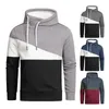 Men's Sweaters Skin-friendly Trendy Long Sleeve Hooded Turtleneck Men Sweatshirt Autumn Winter Hoodie For Travel